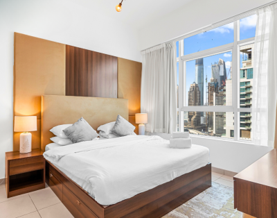 Marina View Retreat-1BR-Waterside Haven-DXB Marina