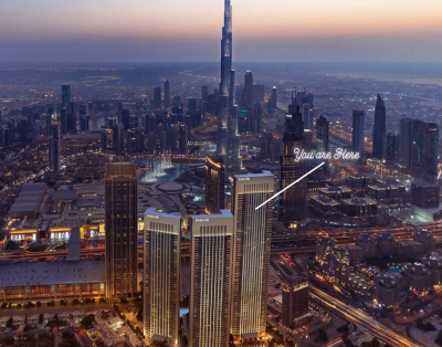 Connect to Dubai Mall_46th Floor with Huge Balcony