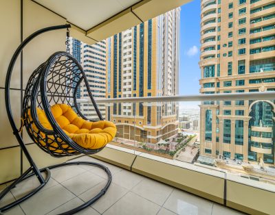 Experience Pure Living in a Stunning 1BR with Full Dubai Marina View